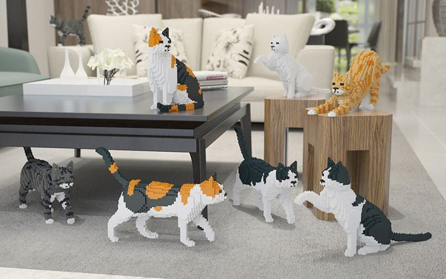 lego cats Jekca, gifts for pet lovers
